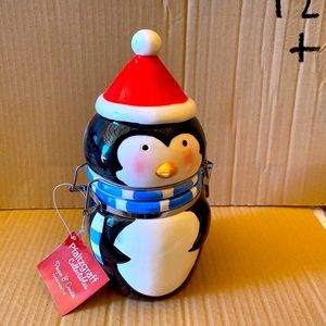 Pfaltzgraff collectibles penguin canister